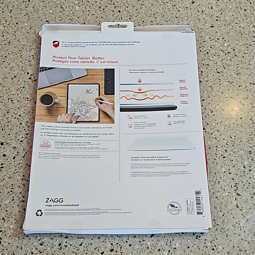 Zagg Glass Fusion+ Canvas